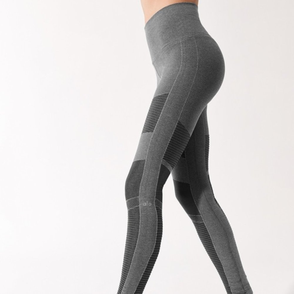 Alo Yoga S High Waisted Seamless Moto Legging